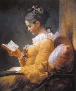 Jean Honore Fragonard, A Young Girl Geading